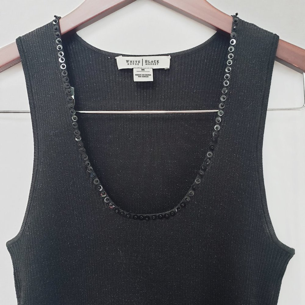 White House Black Market -Knit Sleeveless - Picture 2 of 6